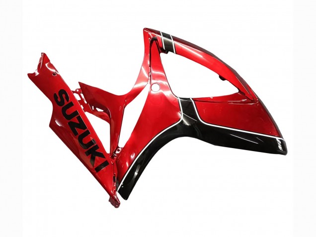 2006-2007 Suzuki GSXR 600 / GSXR 750 Motorcycle Fairings - Red Black UK Manufacturers