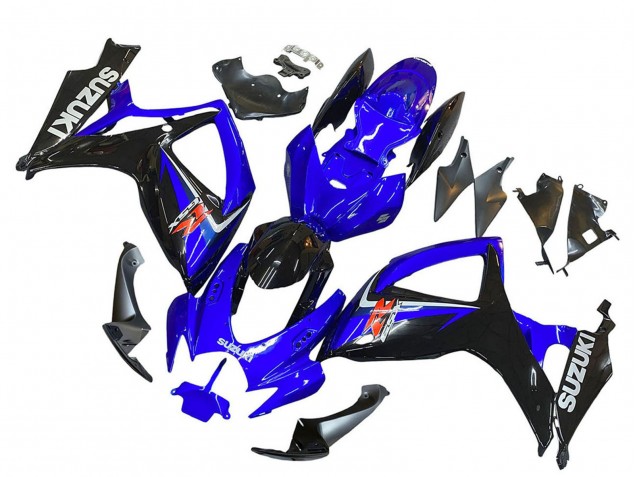 2006-2007 Suzuki GSXR 600 / GSXR 750 Motorcycle Fairings - Blue Black Red UK Manufacturers