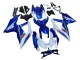 2008-2010 Suzuki GSXR 600 / GSXR 750 Motorcycle Fairing Kits - Blue White Red UK Manufacturers