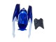 2008-2010 Suzuki GSXR 600 / GSXR 750 Motorcycle Fairing Kits - Blue White Red UK Manufacturers