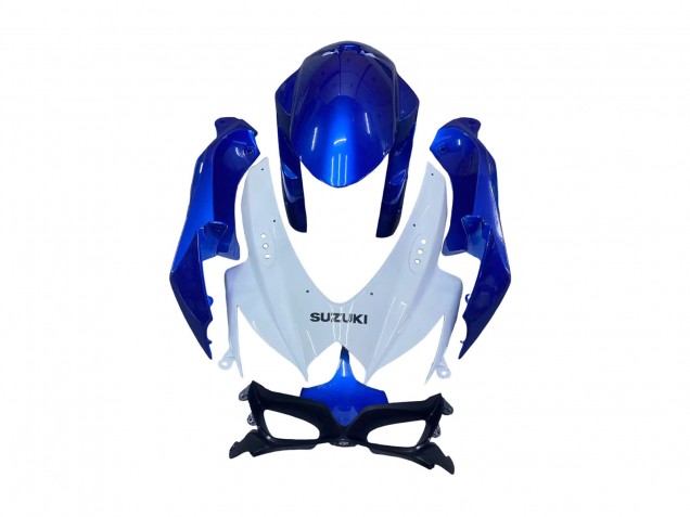 2008-2010 Suzuki GSXR 600 / GSXR 750 Motorcycle Fairing Kits - Blue White Red UK Manufacturers