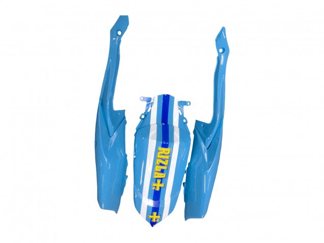 2008-2010 Suzuki GSXR 600 / GSXR 750 Motorcycle Fairings - Blue Yellow Rizla UK Manufacturers