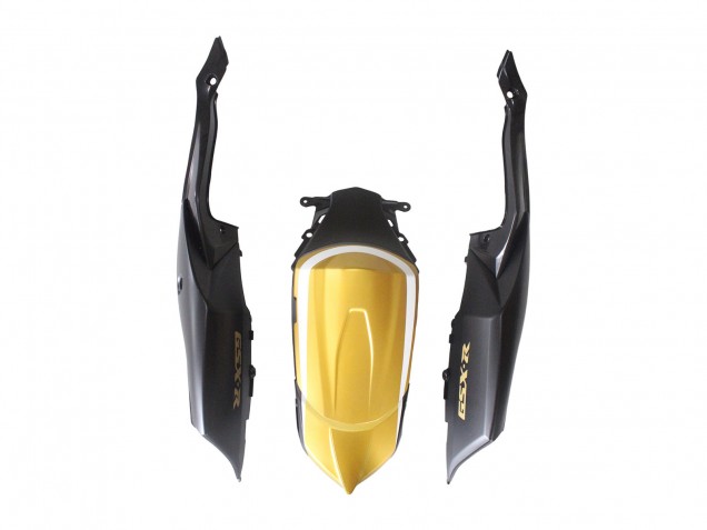 2008-2010 Suzuki GSXR 600 / GSXR 750 Motorcycle Fairings - Matte Black White Gold UK Manufacturers