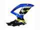 2008-2010 Suzuki GSXR 600 / GSXR 750 Motorcycle Fairings - Blue Fluorescent Green Shark UK Manufacturers