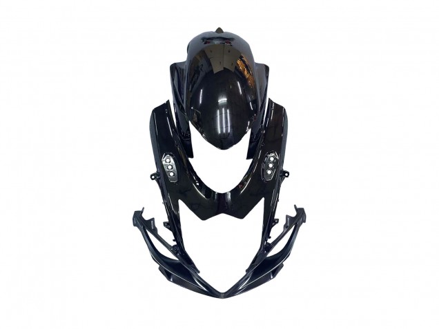 2011-2024 Suzuki GSXR 600 / GSXR 750 Motorcycle Fairings - Glossy Black Forged Carbon Fiber Silver Red UK Manufacturers