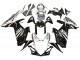 2011-2024 Suzuki GSXR 600 / GSXR 750 Motorcycle Fairing - Glossy Black Silver UK Manufacturers