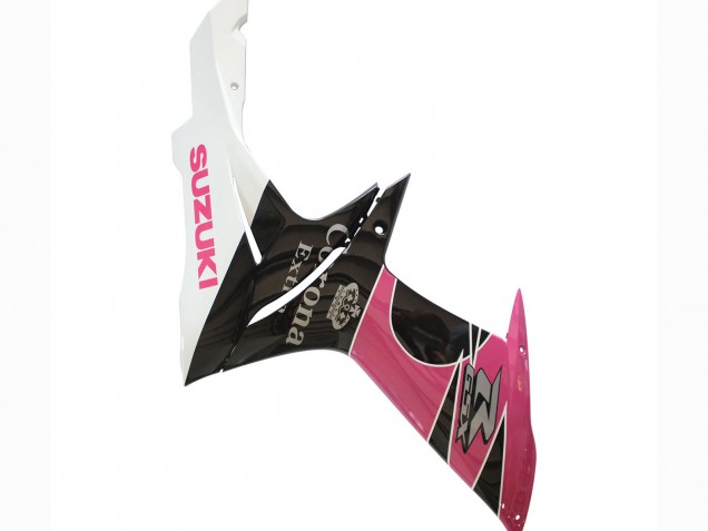 2011-2024 Suzuki GSXR 600 / GSXR 750 Motorcycle Fairings - White Pink Black Corona UK Manufacturers