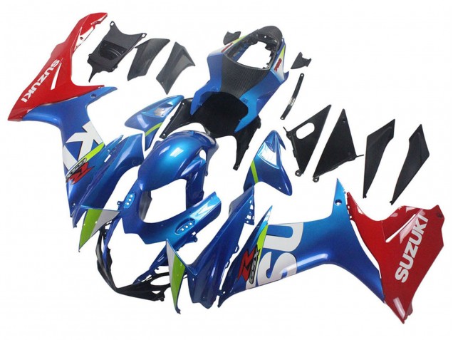 2011-2024 Suzuki GSXR 600 / GSXR 750 Motorcycle Fairings - Blue Red UK Manufacturers