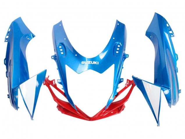 2011-2024 Suzuki GSXR 600 / GSXR 750 Motorcycle Fairings - Blue White Red UK Manufacturers