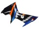 2011-2024 Suzuki GSXR 600 / GSXR 750 Motorcycle Fairings - Light Blue Orange Black White Shark 46 UK Manufacturers