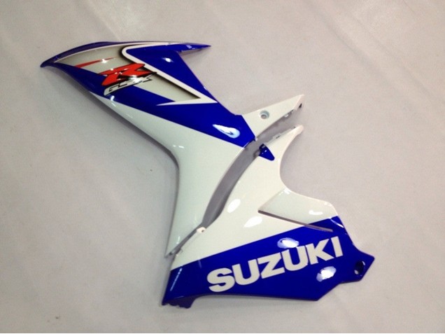 2011-2024 Suzuki GSXR 600 / GSXR 750 Motorcycle Fairings - Blue White UK Manufacturers