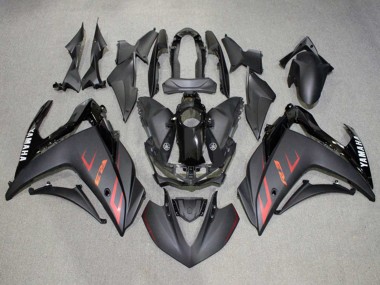 2015-2018 Yamaha YZF R3/R25 Motorcycle Fairings - Glossy Black Matte Black Red UK Manufacturers