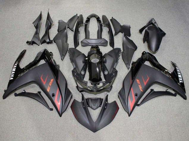 2015-2018 Yamaha YZF R3/R25 Motorcycle Fairings - Glossy Black Matte Black Red UK Manufacturers