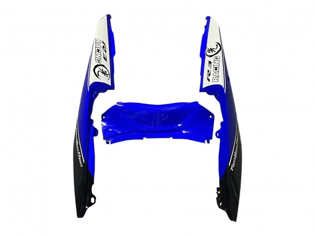 2015-2018 Yamaha YZF R3/R25 Motorcycle Fairings - White Blue Black Racing UK Manufacturers