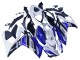 2015-2018 Yamaha YZF R3/R25 Motorcycle Fairings - White Blue Black Yamalube UK Manufacturers