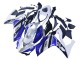 2015-2018 Yamaha YZF R3/R25 Motorcycle Fairings - White Blue Black Yamalube UK Manufacturers
