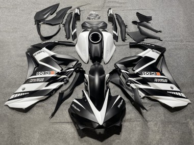 2015-2018 Yamaha YZF R3/R25 Motorcycle Fairings - White Black Yamalube ENEOS UK Manufacturers