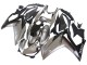 2015-2018 Yamaha YZF R3/R25 Motorcycle Fairings - Silver Black UK Manufacturers