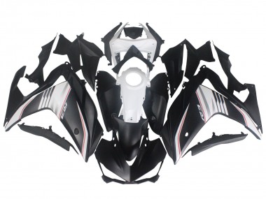 2015-2018 Yamaha YZF R3/R25 Motorcycle Fairing - White Red Matte Black UK Manufacturers
