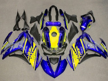 2015-2018 Yamaha YZF R3/R25 Motorcycle Fairing - Yellow Blue Black Monster UK Manufacturers