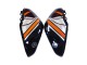 2015-2018 Yamaha YZF R3/R25 Motorcycle Fairings - Blue Orange Silver Yamalube UK Manufacturers