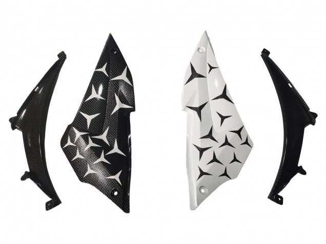 2015-2018 Yamaha YZF R3/R25 Motorcycle Fairings - White Green Glossy Black UK Manufacturers