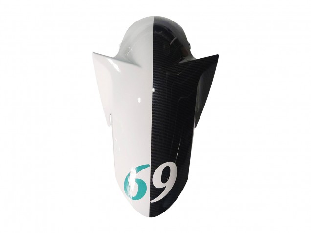 2015-2018 Yamaha YZF R3/R25 Motorcycle Fairings - White Green Glossy Black UK Manufacturers