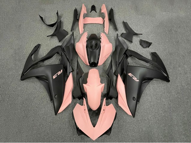 2015-2018 Yamaha YZF R3/R25 Motorcycle Fairings - Pink Matte Black UK Manufacturers