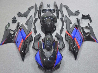 2015-2018 Yamaha YZF R3/R25 Motorcycle Fairings - Blue Red Glossy Black UK Manufacturers
