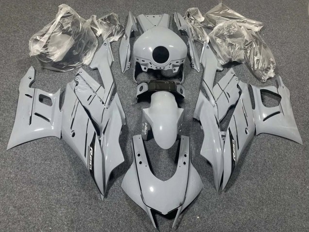 2015-2018 Yamaha YZF R3/R25 Motorcycle Fairings - Nardo Grey Black UK Manufacturers