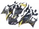 2019-2021 Yamaha YZF R3/R25 Motorcycle Fairings - Gold Black Carbon Fiber UK Manufacturers
