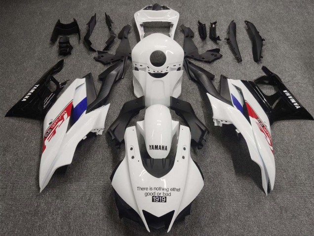 2019-2021 Yamaha YZF R3/R25 Motorcycle Fairings - White Red Blue Black Carbon Fiber 1919 UK Manufacturers