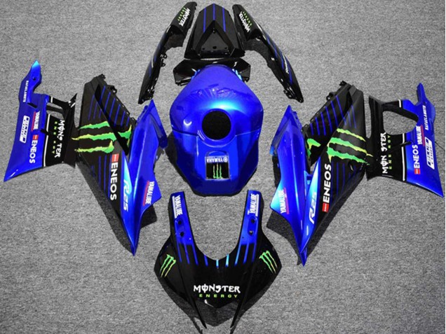 2019-2021 Yamaha YZF R3/R25 Motorcycle Fairings - Blue Black Green ENEOS Yamalube Monster UK Manufacturers