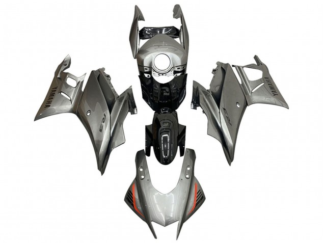 2019-2021 Yamaha YZF R3/R25 Motorcycle Fairings - Silver Black UK Manufacturers
