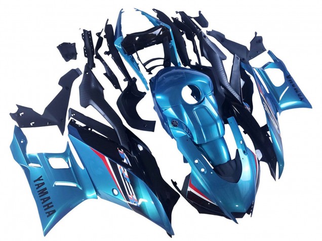 2022-2024 Yamaha YZF R3/R25 Motorcycle Fairing - Blue White Red Black UK Manufacturers