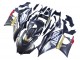 2022-2024 Yamaha YZF R3/R25 Motorcycle Fairings - Black Carbon Fiber Style Gold Red ABBOT UK Manufacturers