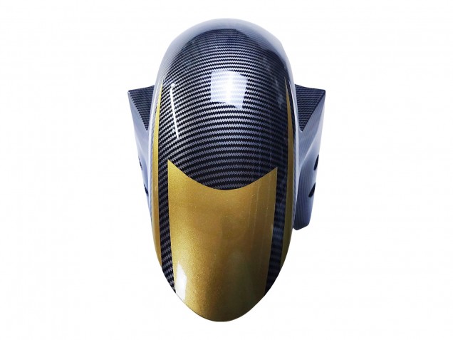 2022-2024 Yamaha YZF R3/R25 Motorcycle Fairings - Black Carbon Fiber Style Gold Red ABBOT UK Manufacturers