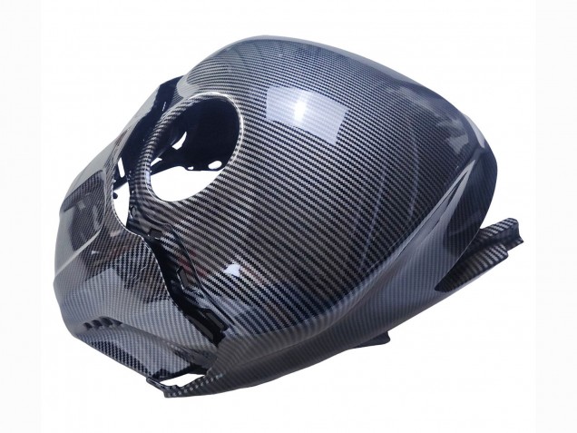 2022-2024 Yamaha YZF R3/R25 Motorcycle Fairings - Black Carbon Fiber Style Gold Red ABBOT UK Manufacturers