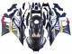 2022-2024 Yamaha YZF R3/R25 Motorcycle Fairings - Black Carbon Fiber Style Gold Red ABBOT UK Manufacturers