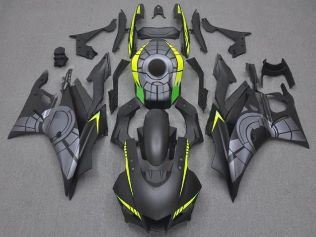 2022-2024 Yamaha YZF R3/R25 Motorcycle Fairings - Matte Black Grey Yellow Green UK Manufacturers