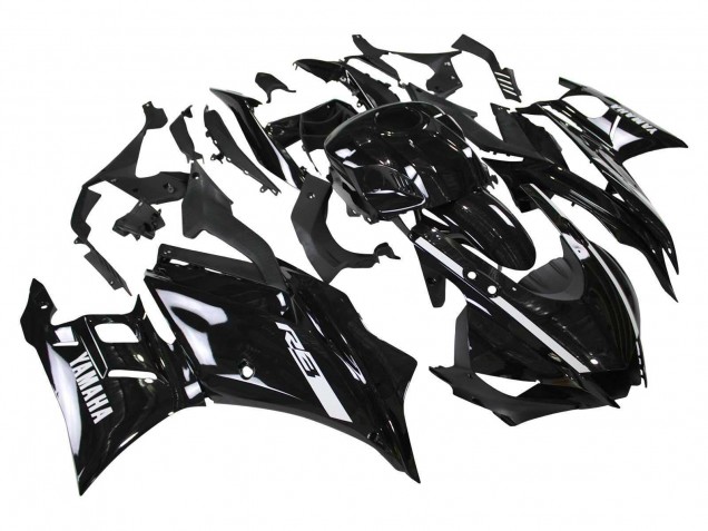 2022-2024 Yamaha YZF R3/R25 Motorcycle Fairings - Glossy Black UK Manufacturers