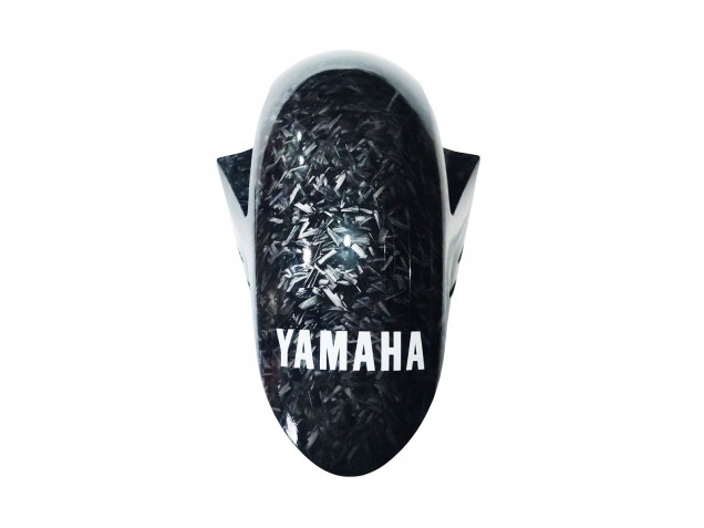 2022-2024 Yamaha YZF R3/R25 Motorcycle Fairings - Marble Black Silver Blue Forged Carbon Fiber Style UK Manufacturers