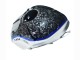 2022-2024 Yamaha YZF R3/R25 Motorcycle Fairings - Marble Black Silver Blue Forged Carbon Fiber Style UK Manufacturers