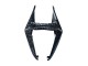 2022-2024 Yamaha YZF R3/R25 Motorcycle Fairings - Marble Black Silver Blue Forged Carbon Fiber Style UK Manufacturers