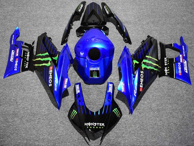 2022-2024 Yamaha YZF R3/R25 Motorcycle Fairings - Blue Green Black Monster ENEOS Yamalube UK Manufacturers
