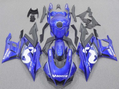 2022-2024 Yamaha YZF R3/R25 Motorcycle Fairings - Blue White Black MoviStar ENEOS Yamalube UK Manufacturers