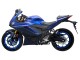 2022-2024 Yamaha YZF R3/R25 Motorcycle Fairing - Blue Matte Black UK Manufacturers