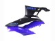 2022-2024 Yamaha YZF R3/R25 Motorcycle Fairing - Blue Matte Black UK Manufacturers