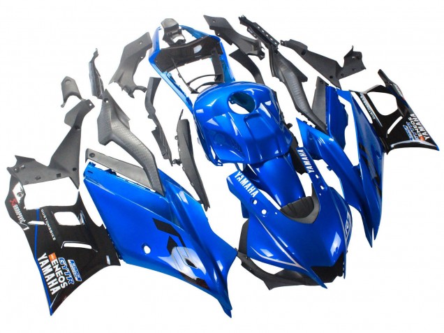 2022-2024 Yamaha YZF R3/R25 Motorcycle Fairings - Blue Black ENEOS UK Manufacturers