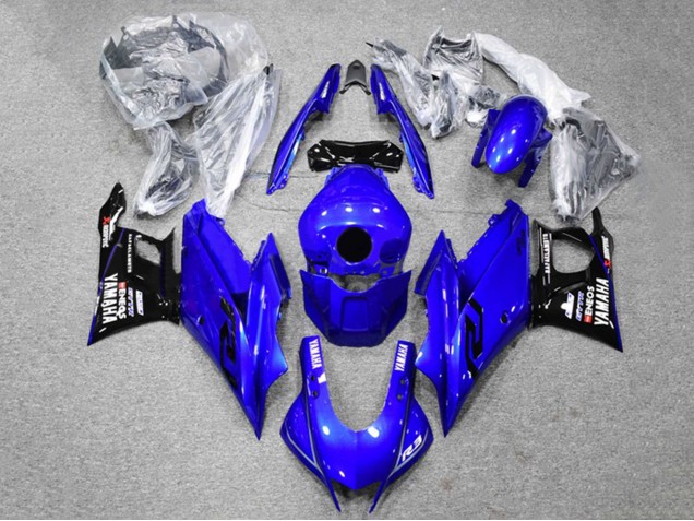2022-2024 Yamaha YZF R3/R25 Motorcycle Fairings - Blue Black ENEOS UK Manufacturers